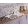 Мойка OMOIKIRI SAKAIME 100-WH Tetogranit/белый 4993887