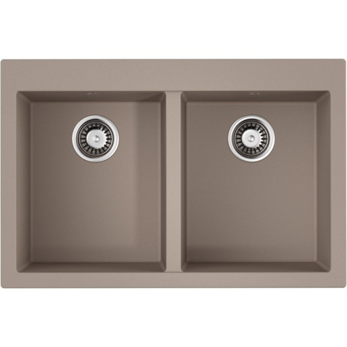 Мойка OMOIKIRI BOSEN 80-2-SA Tetogranit/бежевый 4993838