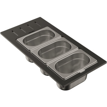 Контейнер OMOIKIRI DC-02-3 IN нержавеющая сталь