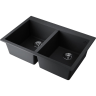 Мойка OMOIKIRI BOSEN 80-2-BL Tetogranit/черный 4993836