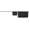 Мойка OMOIKIRI SAKAIME 100-2-BL Tetogranit/черный 4993892