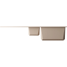 Мойка OMOIKIRI SAKAIME 100-2-SA Tetogranit/бежевый 4993894