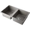 Мойка OMOIKIRI TEDORI 86-2-GR Tetogranit/Leningrad grey 4993572
