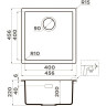 Мойка OMOIKIRI YAMAKAWA 45-INTEGRA WH Artceramic/белый 4997253